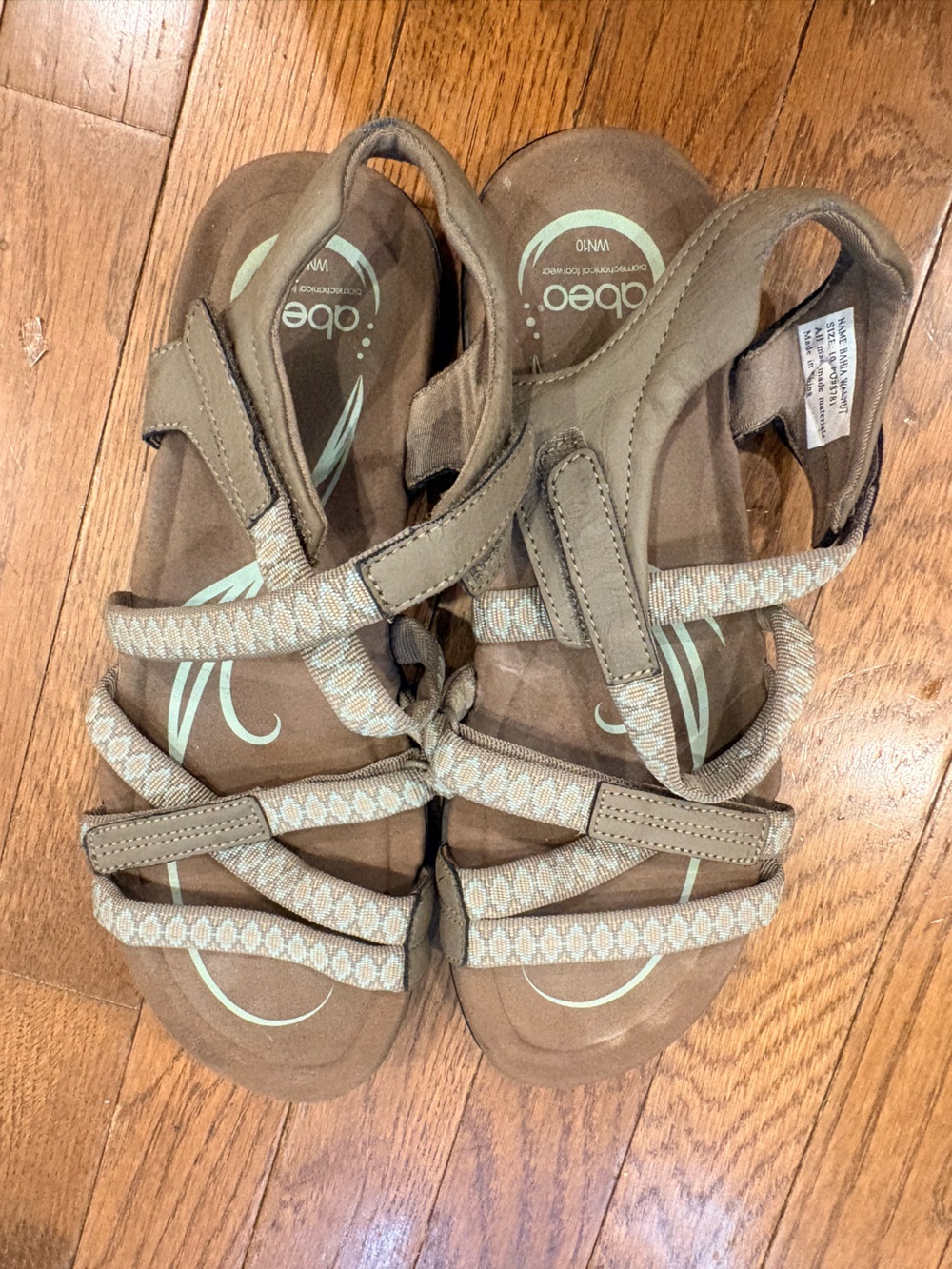 Women's Aboe Taupe Strappy Outdoor Sandals